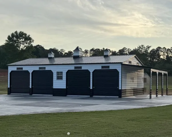 Commercial steel structure