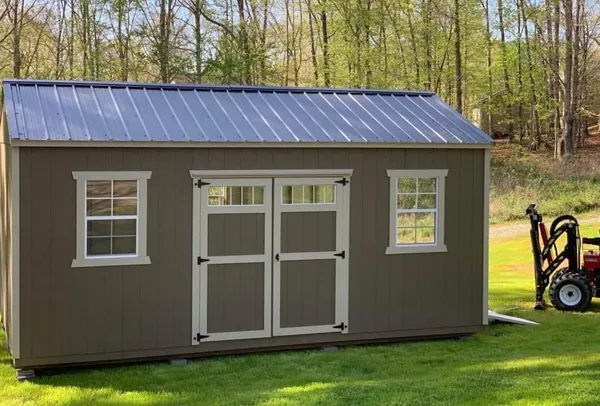 Steel carport installation