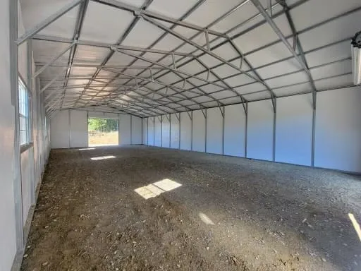 Metal building detail