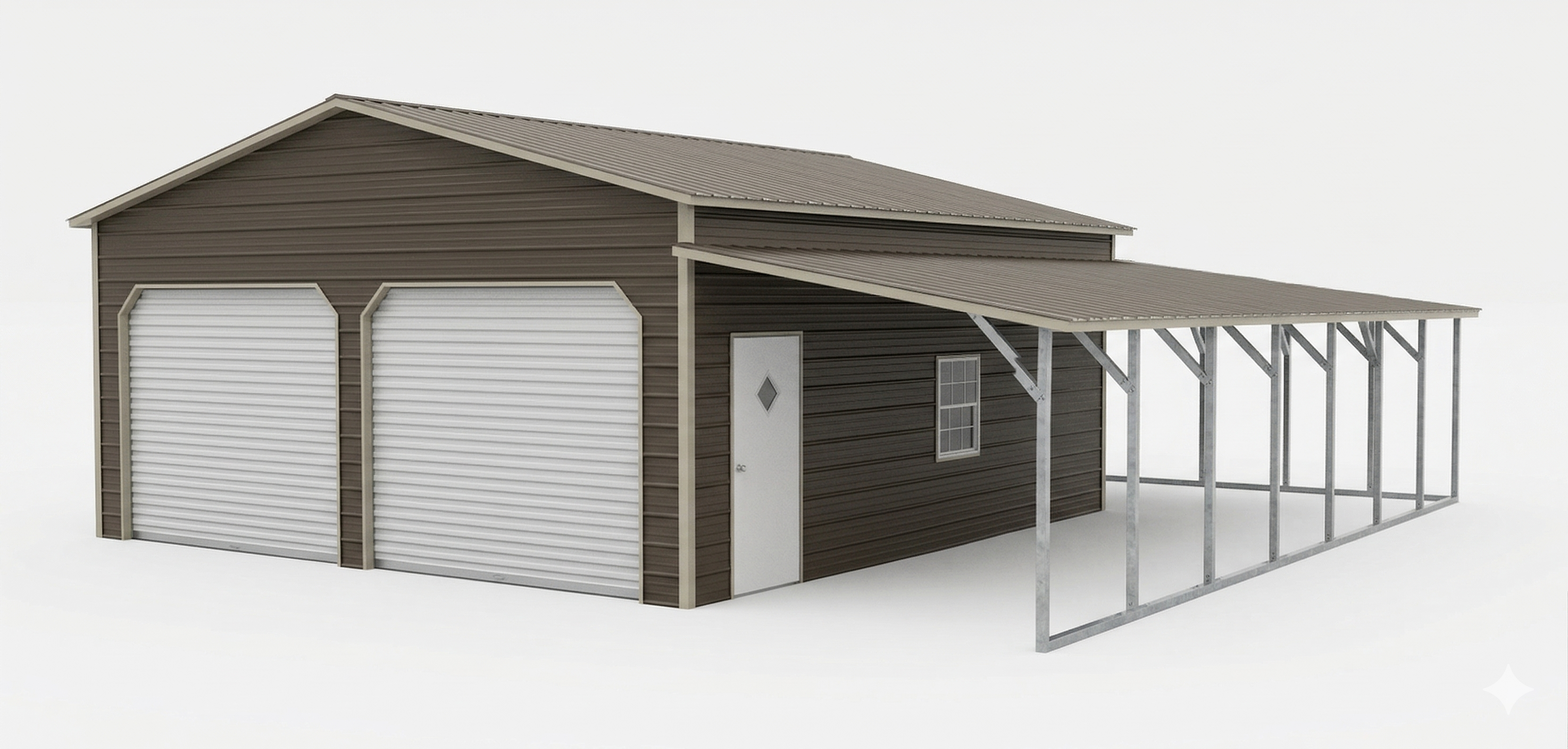 Garage with Wraparound