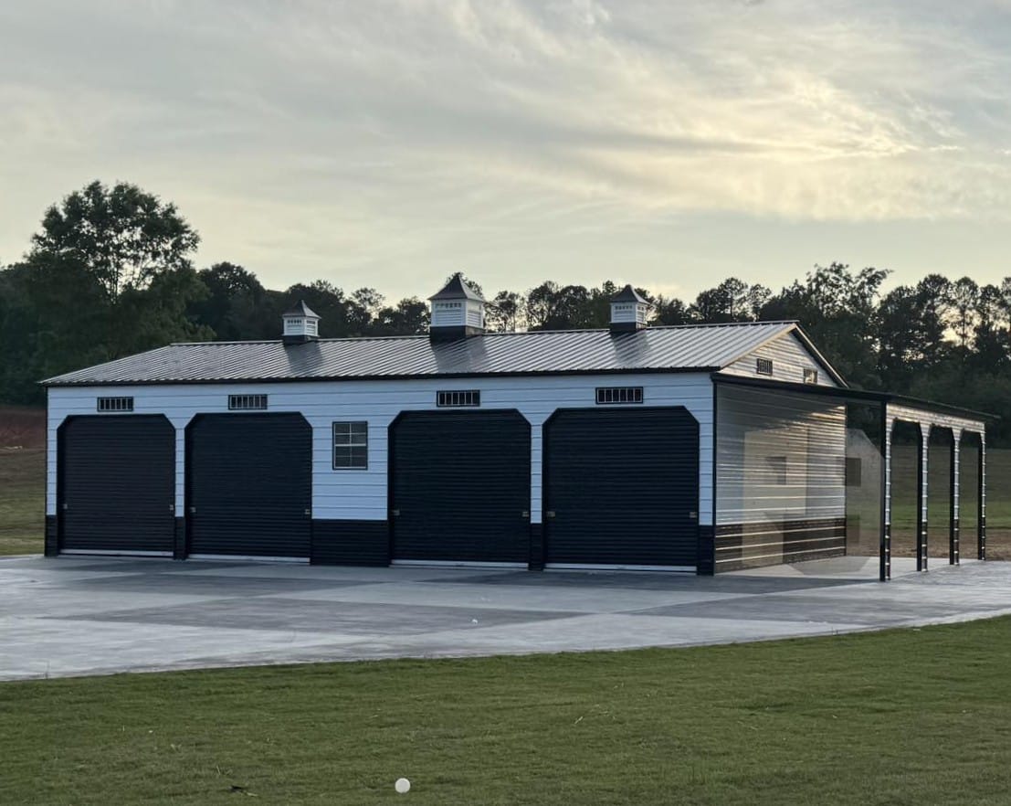Commercial steel structure
